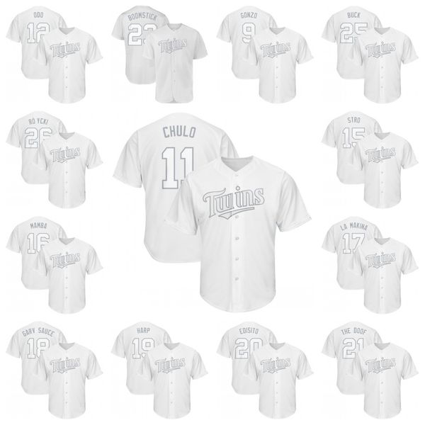11 Jorge Polanco CHULO Minnesota 2019 Players Weekend Twins Max Kepler ROZYCKI Cruz Nelson Boomstick Jose Berrios LA MAKINA Rosario Jersey
11 Jorge Polanco CHULO Minnesota 2019 Players Weekend Twins Max Kepler ROZYCKI Cruz Nelson Boomstick Jose Berrios LA MAKINA Rosario Jersey