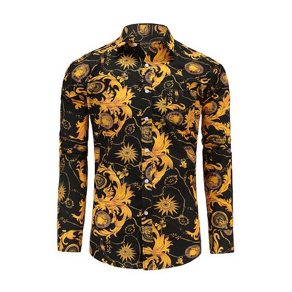 dioufond men's paisley print floral luxury fashion male shirt casual long sleeve button shirt for men rose printed floral shirts, White;black
dioufond men's paisley print floral luxury fashion male shirt casual long sleeve button shirt for men rose printed floral shirts, White;black