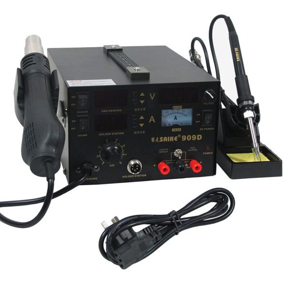 909d+ soldering iron+air gun+power supply 220v/110v saike 909d soldering/air gun rework station 3 in 1
909d+ soldering iron+air gun+power supply 220v/110v saike 909d soldering/air gun rework station 3 in 1