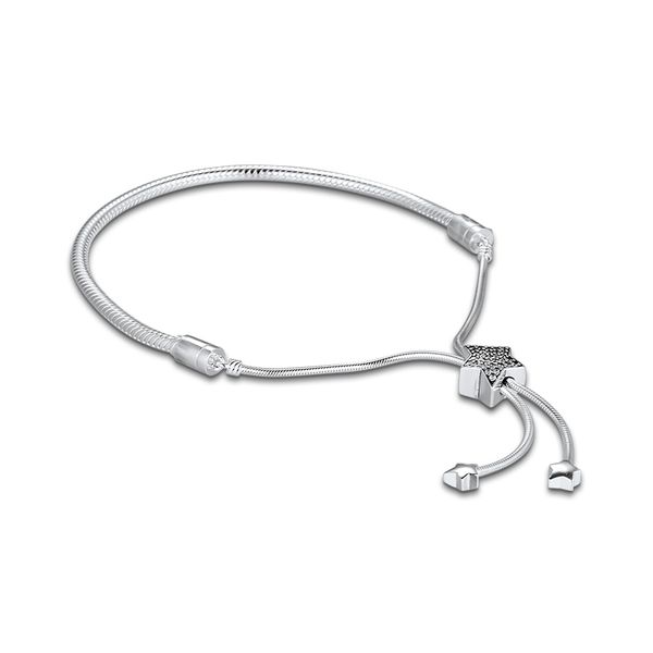 moments pave star and snake chain sliding bracelet 925 silver bracelets for diy woman fashion bracelets for jewelry making, Golden;silver
moments pave star and snake chain sliding bracelet 925 silver bracelets for diy woman fashion bracelets for jewelry making, Golden;silver
