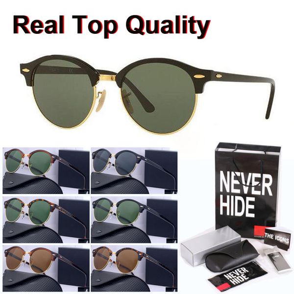 round sunglasses men women sun glasses plank frame flash mirror glass lens with original box, packages, accessories, everything, White;black
round sunglasses men women sun glasses plank frame flash mirror glass lens with original box, packages, accessories, everything, White;black
