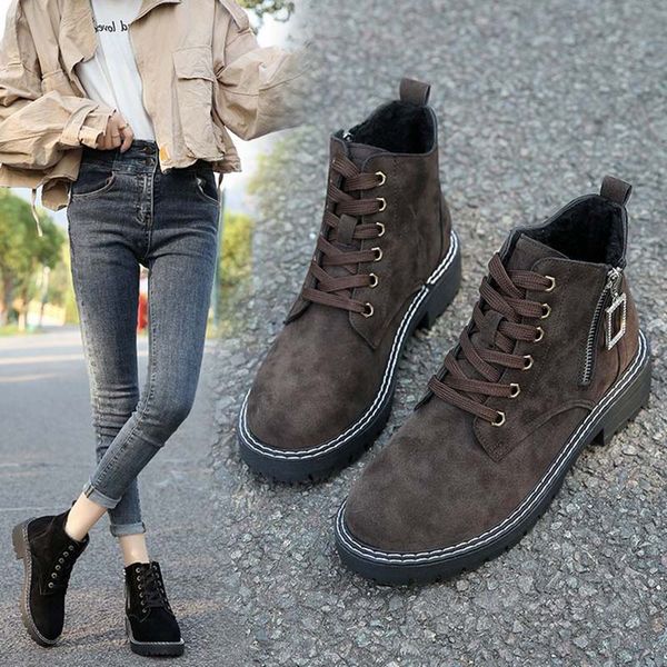 new women boots chaussures femme autumn winter ankle boots classic vintage zipper snow shoes winter women shoes, Black
new women boots chaussures femme autumn winter ankle boots classic vintage zipper snow shoes winter women shoes, Black