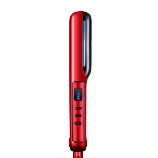 uuf-329 hair straightener lcd display electric temperature control hair straightening iron care styling tools eu plu, Black
uuf-329 hair straightener lcd display electric temperature control hair straightening iron care styling tools eu plu, Black
