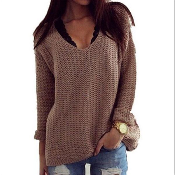 autumn winter sweaters women long sleeve o-neck pullover knitted basic sweaters female v neck long sleeve loose femme, White;black
autumn winter sweaters women long sleeve o-neck pullover knitted basic sweaters female v neck long sleeve loose femme, White;black