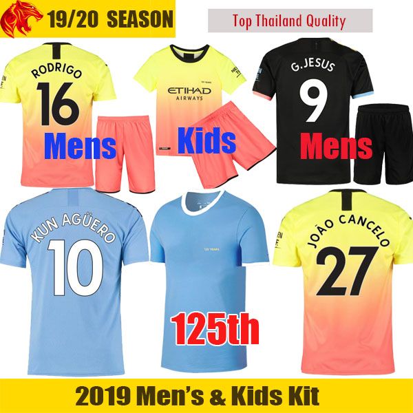 19 20 SANE Man Soccer Jerseys JOAO CANCELO City 2019 2020 manchester 125th years KUN AGUERO Football Jersey Mens Womens Kids Kit Uniforms
19 20 SANE Man Soccer Jerseys JOAO CANCELO City 2019 2020 manchester 125th years KUN AGUERO Football Jersey Mens Womens Kids Kit Uniforms