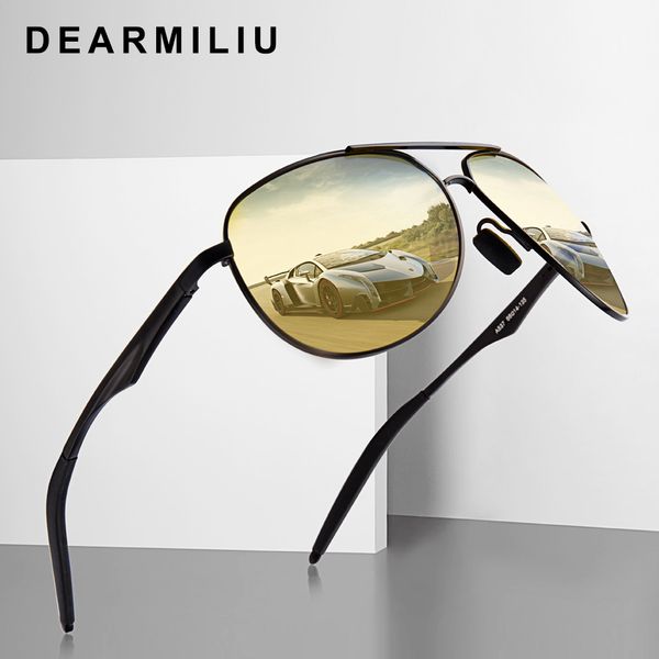 dearmiliu 2019 vintage night vision men's sunglasses polarized driving sun glasses oculos male eyewear accessories for men/women, White;black
dearmiliu 2019 vintage night vision men's sunglasses polarized driving sun glasses oculos male eyewear accessories for men/women, White;black