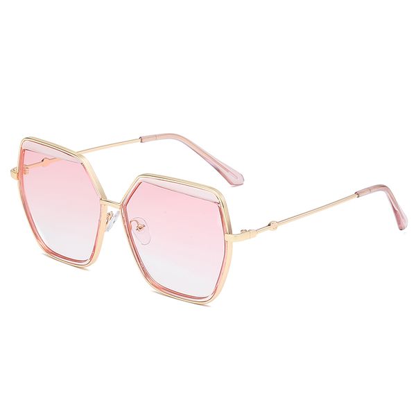 women's big box sunglasses women's brand designer big box polygon sunglasses fashion retro mirror sunglasses ladies retro fashion, White;black