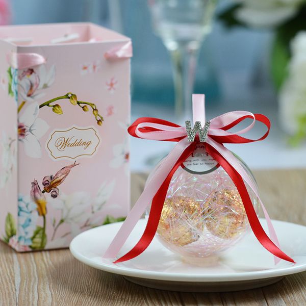 30pcs creative candy box round crystal ball favor boxes goodie bags gift box wedding favor paper bags gifts party supplies
30pcs creative candy box round crystal ball favor boxes goodie bags gift box wedding favor paper bags gifts party supplies