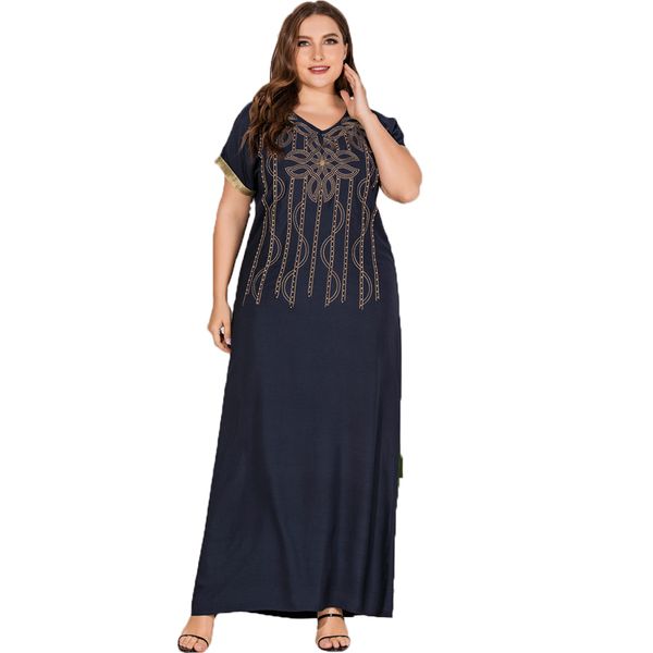 plus size kaftan muslim women short sleeve dress abaya embroidery bead robe caftan turkish islamic clothing arab robe loose gown, Red
plus size kaftan muslim women short sleeve dress abaya embroidery bead robe caftan turkish islamic clothing arab robe loose gown, Red
