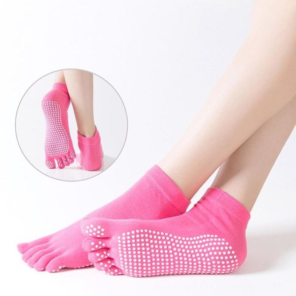 gobygo 1 pair women sports yoga socks five finger slipper anti slip lady pilates ballet heel professional dance protector, Black
gobygo 1 pair women sports yoga socks five finger slipper anti slip lady pilates ballet heel professional dance protector, Black