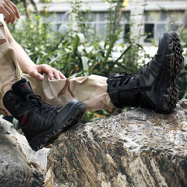 Army Boots Men High Fashion Military Combat Boots Punk Mid Calf Male Motorcycle Boots Breathable Lace Up Men Shoes Rock, Black
Army Boots Men High Fashion Military Combat Boots Punk Mid Calf Male Motorcycle Boots Breathable Lace Up Men Shoes Rock, Black