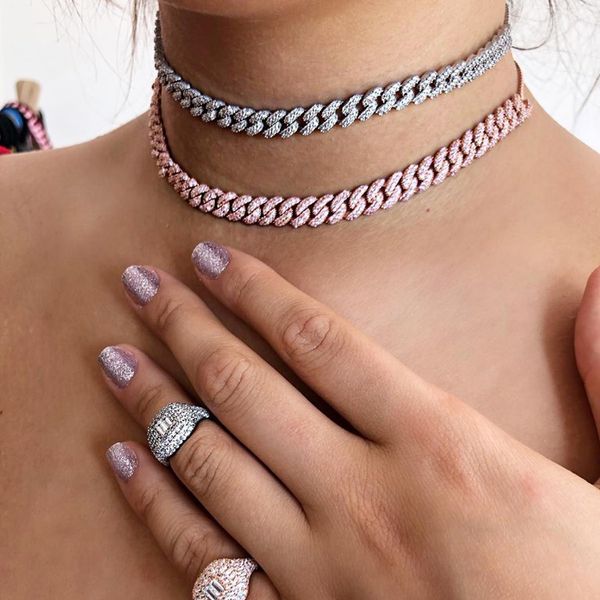 iced out hiphip bling wide miami curb cuban link chain necklace for men women rock cz adjust slide cool choker chain, Silver
iced out hiphip bling wide miami curb cuban link chain necklace for men women rock cz adjust slide cool choker chain, Silver