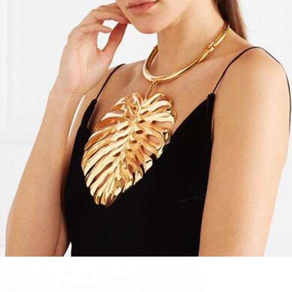 vedawas 2018 старинные металлические большие резиновые листья ожерелья подвески мода геометрический сплав воротник заявление колье ожерелье, Silver
vedawas 2018 старинные металлические большие резиновые листья ожерелья подвески мода геометрический сплав воротник заявление колье ожерелье, Silver