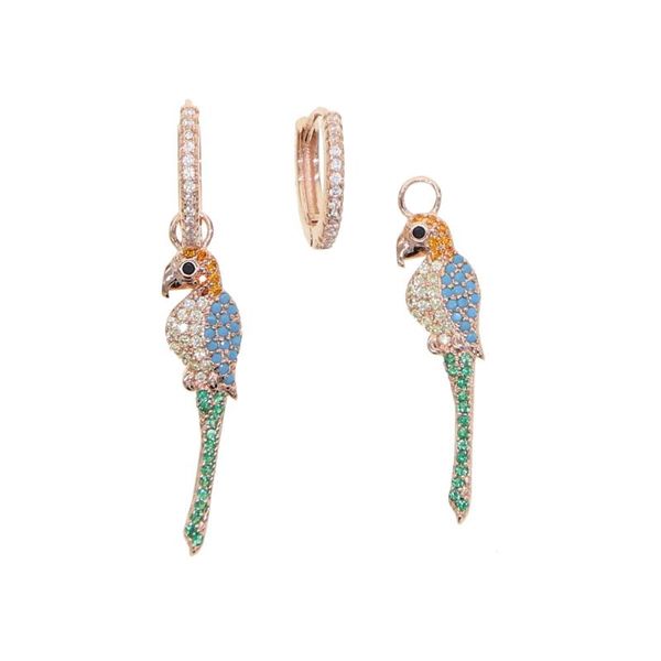 dangle & chandelier 2021 arrived shiny cute animal parrot bird rose gold colorful cz long drop earrings lovely fashion jewelry, Silver
dangle & chandelier 2021 arrived shiny cute animal parrot bird rose gold colorful cz long drop earrings lovely fashion jewelry, Silver