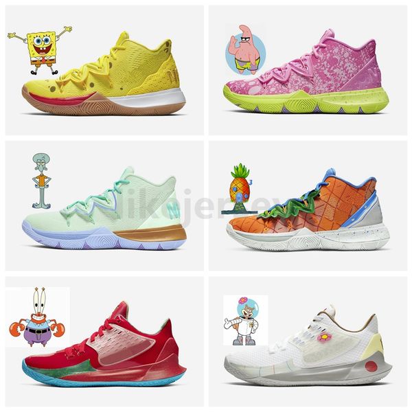 2020 kyrie pe basketball shoes for 5s pineapple house sponge graffiti 2s multi-color sunset mens women sports sneakers, Black
2020 kyrie pe basketball shoes for 5s pineapple house sponge graffiti 2s multi-color sunset mens women sports sneakers, Black