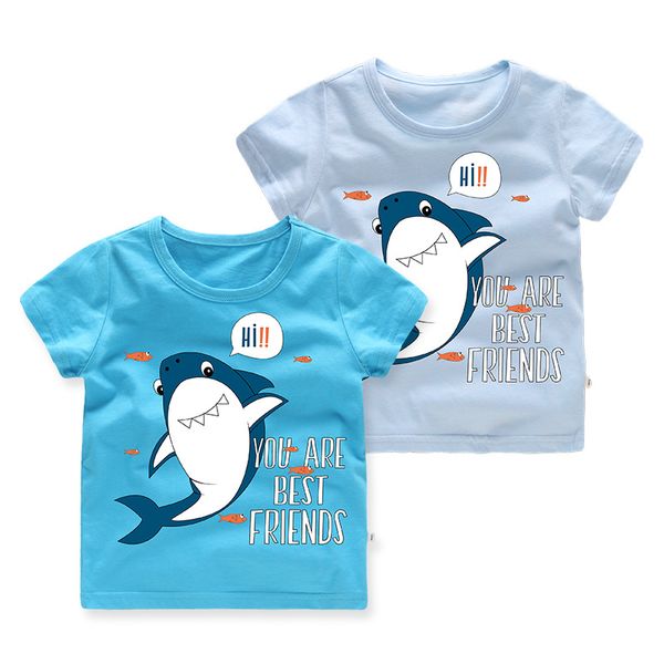 2018 korean-style kids dinosaur children's summer short sleeved t-shirt children's clothing children's clothing network 09, White
2018 korean-style kids dinosaur children's summer short sleeved t-shirt children's clothing children's clothing network 09, White