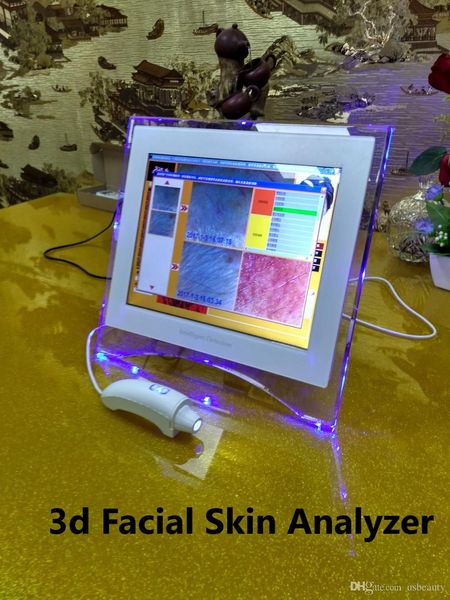 3d facial skin analyzer machine digital skin moisture detector with touch screen for skin diagnosis system salon spa&home use
3d facial skin analyzer machine digital skin moisture detector with touch screen for skin diagnosis system salon spa&home use