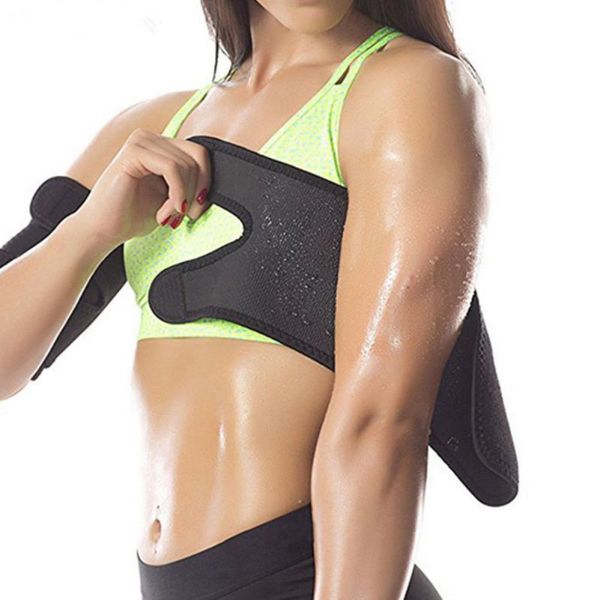 1pair arm sleeves slimming compression arm shaper thin calorie off fat buster slimming belt, Black;gray
1pair arm sleeves slimming compression arm shaper thin calorie off fat buster slimming belt, Black;gray