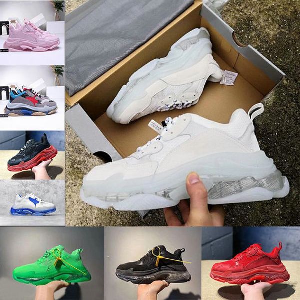 fashion paris triple s 17fw crystal bottom green new dad shoes platform triple s sneakers mens women old grandpa trainers 36-45
fashion paris triple s 17fw crystal bottom green new dad shoes platform triple s sneakers mens women old grandpa trainers 36-45