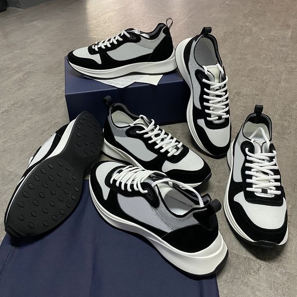 мода мужчина b25 runner sneaker черного холст замша косых тренеры платформа шнуровка кроссовки мягкого дно chaussures кроссовки с коробкой, Black
мода мужчина b25 runner sneaker черного холст замша косых тренеры платформа шнуровка кроссовки мягкого дно chaussures кроссовки с коробкой, Black