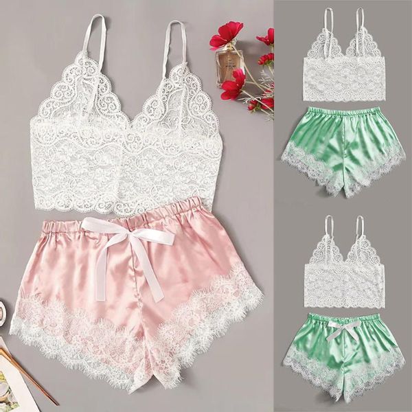 women bra set ladies lace comfortable polyester sleepwear underwear briefs sets lenceria 2020, White
women bra set ladies lace comfortable polyester sleepwear underwear briefs sets lenceria 2020, White