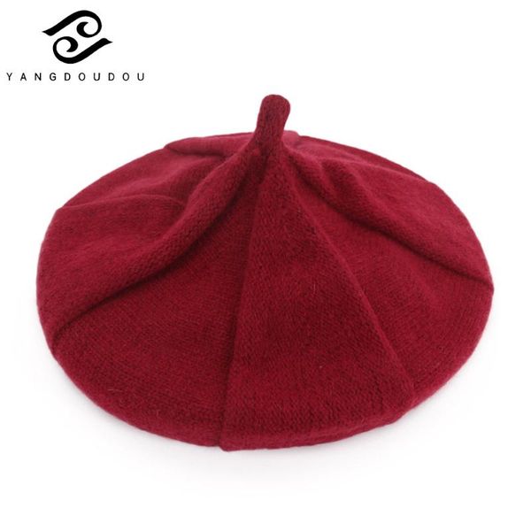 yangdoudou new cute solid women berets winter hats for female knit hats artist cap for lady girls 4 colors, Blue;gray
yangdoudou new cute solid women berets winter hats for female knit hats artist cap for lady girls 4 colors, Blue;gray