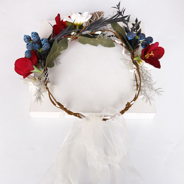 bohemian flower girl wedding hair wreath bridal flower headpiece crown bridal tiara hair ornament bridesmaid decoration
bohemian flower girl wedding hair wreath bridal flower headpiece crown bridal tiara hair ornament bridesmaid decoration
