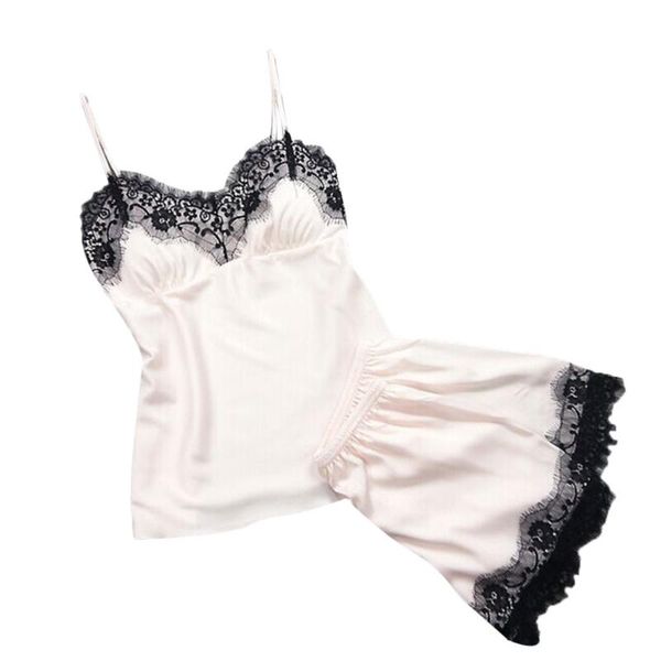snowshine yl5 women sleepwear sleeveless strap nightwear lace trim satin cami pajama sets ing, Red;black
snowshine yl5 women sleepwear sleeveless strap nightwear lace trim satin cami pajama sets ing, Red;black