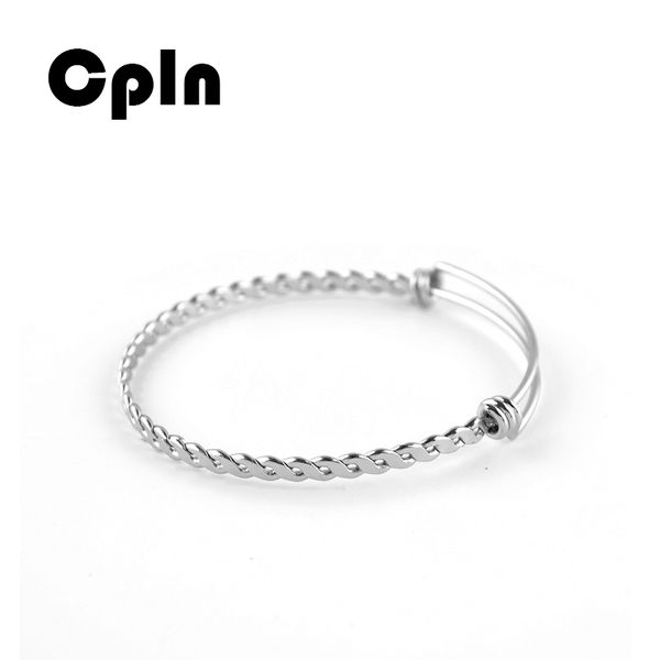 cpln flat twist push-pull live expansion and contraction adjustable bracelets for women titanium wire coil diy jewelry bracelet, White
cpln flat twist push-pull live expansion and contraction adjustable bracelets for women titanium wire coil diy jewelry bracelet, White