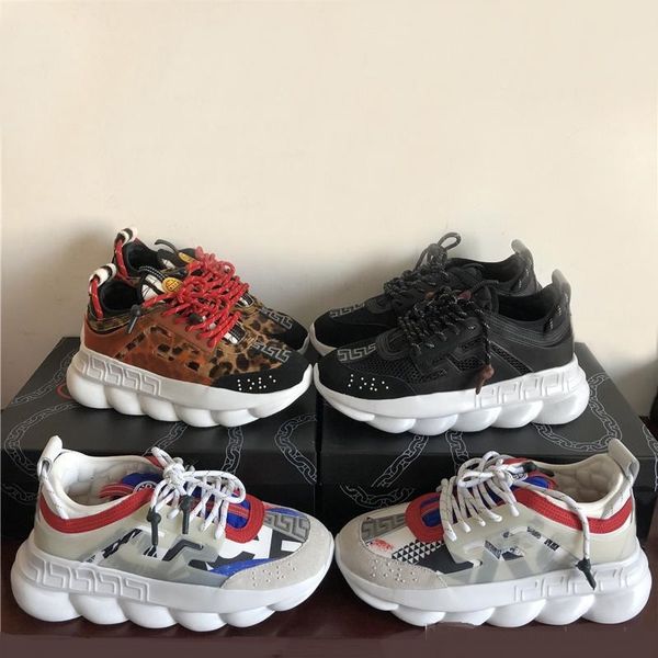 New Chain Reaction Men Women Luxury Brand Designer Shoes Best Quality Fashion Trainers Sneakers Running Shoes With Dust Bag 36-45
New Chain Reaction Men Women Luxury Brand Designer Shoes Best Quality Fashion Trainers Sneakers Running Shoes With Dust Bag 36-45