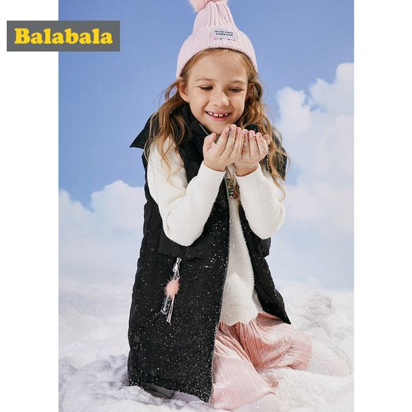 balabala girls long quilted lightweight hooded puffer vest in chinlon lined teenage girl zip-up padded vest with zip pocket, Blue
balabala girls long quilted lightweight hooded puffer vest in chinlon lined teenage girl zip-up padded vest with zip pocket, Blue