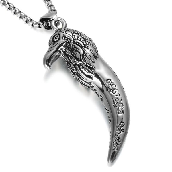 us7 animal pendant necklace 316l stainless steel necklaces & pendants for men hip hop jewelry gift, Silver
us7 animal pendant necklace 316l stainless steel necklaces & pendants for men hip hop jewelry gift, Silver