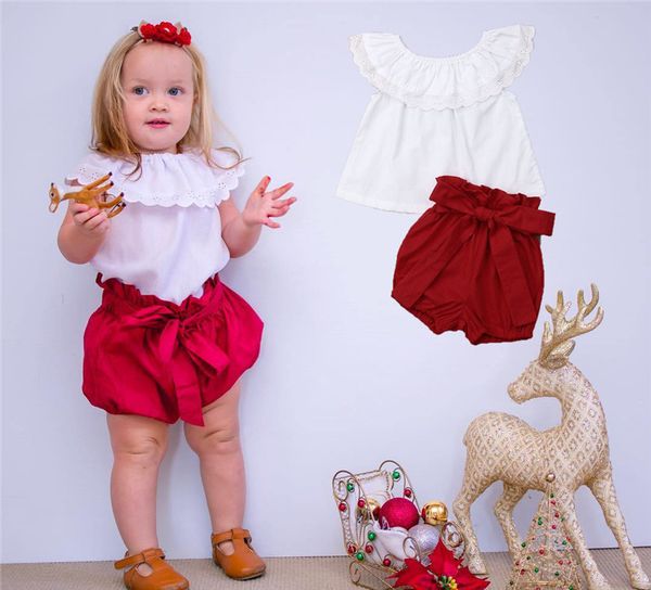 pudcoco lovely toddler baby girl kid lace + red pants shorts summer outfits clothes set 1-6y, White
pudcoco lovely toddler baby girl kid lace + red pants shorts summer outfits clothes set 1-6y, White