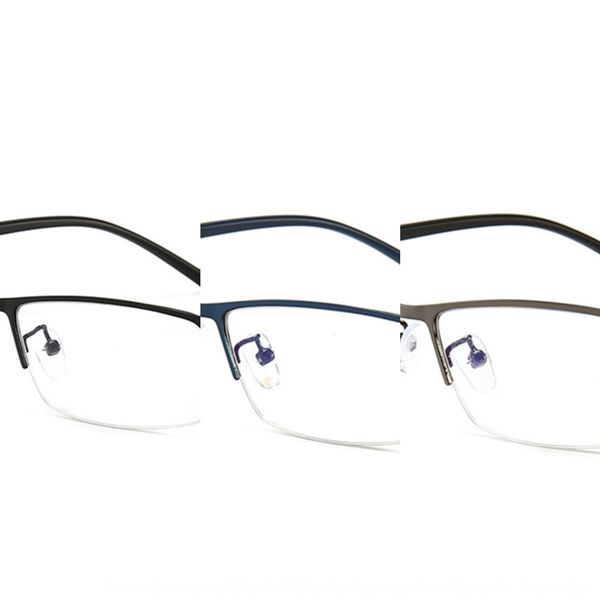 half- myopia frame business tr90 frame men's plain glasses myopia glasses fashion, Silver
half- myopia frame business tr90 frame men's plain glasses myopia glasses fashion, Silver