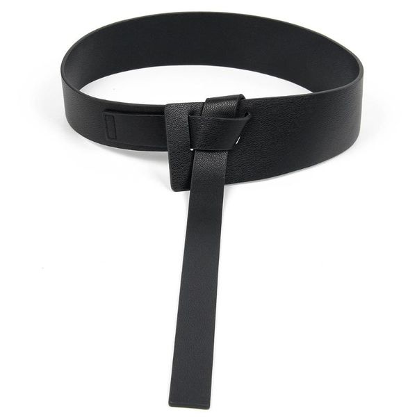 female decoration accessaries waistbands black knotted belt simple waistband long wide fashion women pu leather strap waist, Black;brown
female decoration accessaries waistbands black knotted belt simple waistband long wide fashion women pu leather strap waist, Black;brown