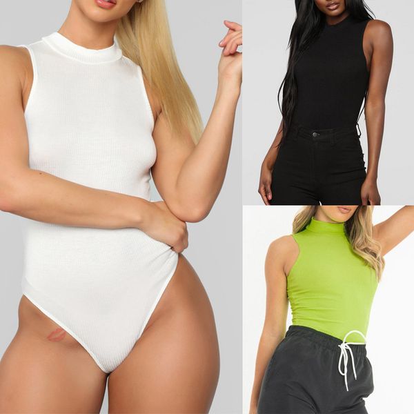 fashion womens body suits solid sleeveless turtleneck jumpsuit leotard tight romper combishort femme#by25, Black;white
fashion womens body suits solid sleeveless turtleneck jumpsuit leotard tight romper combishort femme#by25, Black;white