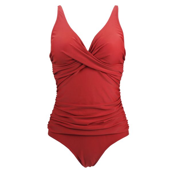 triangle one-piece swimsuit women shoulders european and american one-piece pleated swimsuit backless blackwine red dark blue, White;black
triangle one-piece swimsuit women shoulders european and american one-piece pleated swimsuit backless blackwine red dark blue, White;black