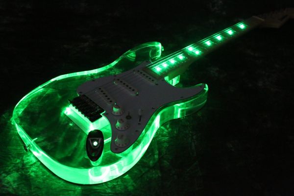newarrivel electric guitar pink led acrylic guitar green color good quialty more color can choose 
newarrivel electric guitar pink led acrylic guitar green color good quialty more color can choose