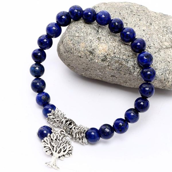 charm bracelets est women men yogi natural lapis stone yoga mala prayer rosary beads healing reiki tree of life pendant, Golden;silver
charm bracelets est women men yogi natural lapis stone yoga mala prayer rosary beads healing reiki tree of life pendant, Golden;silver