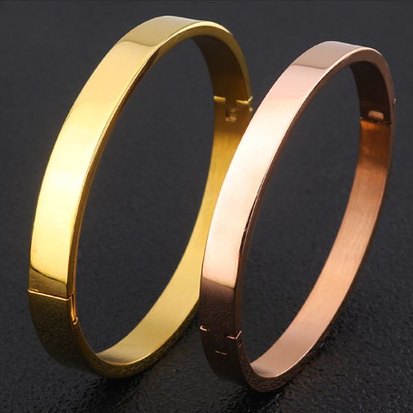 bracelets for womens accessories stainless steel gold bracelet bangle fashion rose gold can be opened couple bracelet jewelry, Black
bracelets for womens accessories stainless steel gold bracelet bangle fashion rose gold can be opened couple bracelet jewelry, Black