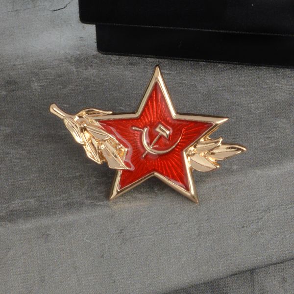 communist youth league logo special cartoon brooch creative letter lapel denim badge gift pentagram leaf scythe, Gray
communist youth league logo special cartoon brooch creative letter lapel denim badge gift pentagram leaf scythe, Gray