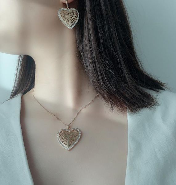 trendy heart pendant dainty choker necklace earring set personalized stackable necklace for women wedding jewelry set d1473, Silver
trendy heart pendant dainty choker necklace earring set personalized stackable necklace for women wedding jewelry set d1473, Silver
