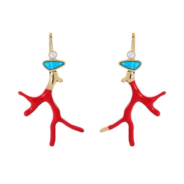 5pair creative fashion enamel earrings temperament wild imitation coral stud earrings trend personality earrings christmas gifts r-19, Silver
5pair creative fashion enamel earrings temperament wild imitation coral stud earrings trend personality earrings christmas gifts r-19, Silver