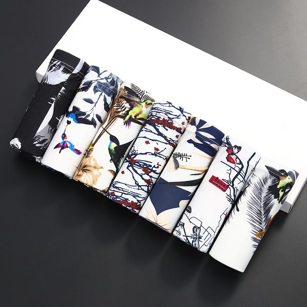 men's underwear new 4-piece men's boxer pants thin breathable underwear shorts and shorts personalized trend four-corner short pan, Black;white
men's underwear new 4-piece men's boxer pants thin breathable underwear shorts and shorts personalized trend four-corner short pan, Black;white