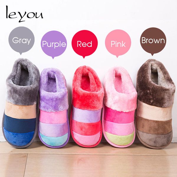 warm slippers indoor autumn winter fur slippers couple home shoes anti slip home plush loafer, Black
warm slippers indoor autumn winter fur slippers couple home shoes anti slip home plush loafer, Black