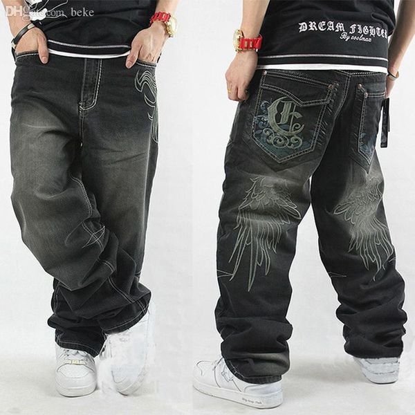 wholesale-black baggy style jeans hip-hop casual pants loose hip hop jeans for man and boy ad denim trousers plus size 30-42, Blue
wholesale-black baggy style jeans hip-hop casual pants loose hip hop jeans for man and boy ad denim trousers plus size 30-42, Blue