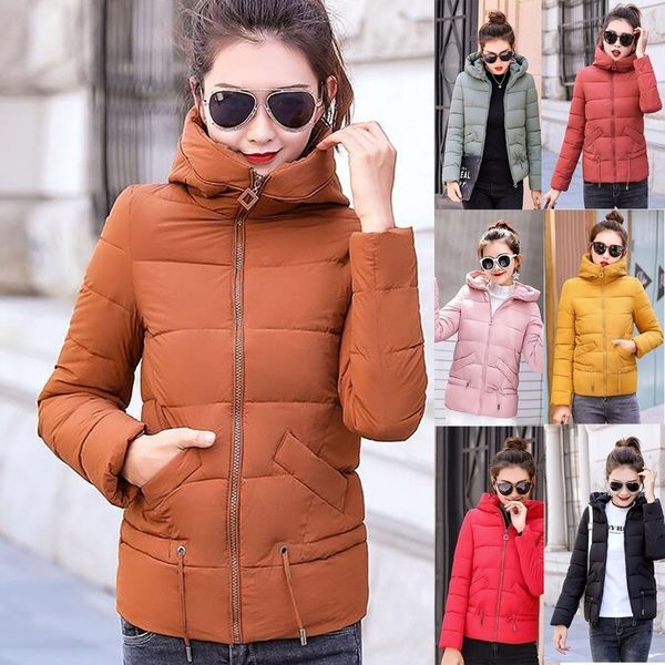 zogaa 2019 winter women parkas cotton-padded hooded coat short parkas warm turtle neck female coats winter fashions women coat, Tan;black
zogaa 2019 winter women parkas cotton-padded hooded coat short parkas warm turtle neck female coats winter fashions women coat, Tan;black