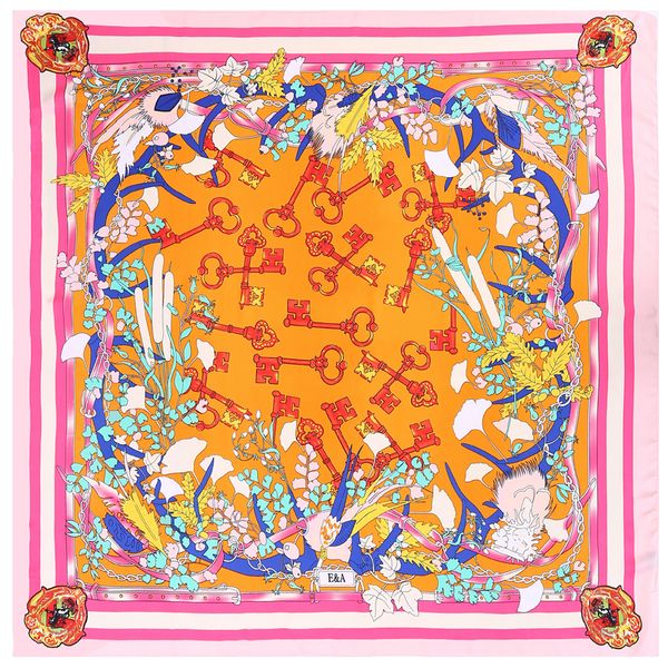 new 100% silk scarf women square scarves wraps floral key neckerchief female foulard stain silk hijab fashion bufandas 110cm*110cm
new 100% silk scarf women square scarves wraps floral key neckerchief female foulard stain silk hijab fashion bufandas 110cm*110cm