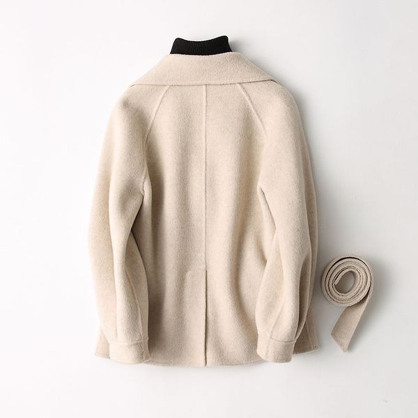 winter women double-side autumn woolen coat female korean wool coats vintage women's jacket 2020 abrigo mujer my2292, Black
winter women double-side autumn woolen coat female korean wool coats vintage women's jacket 2020 abrigo mujer my2292, Black