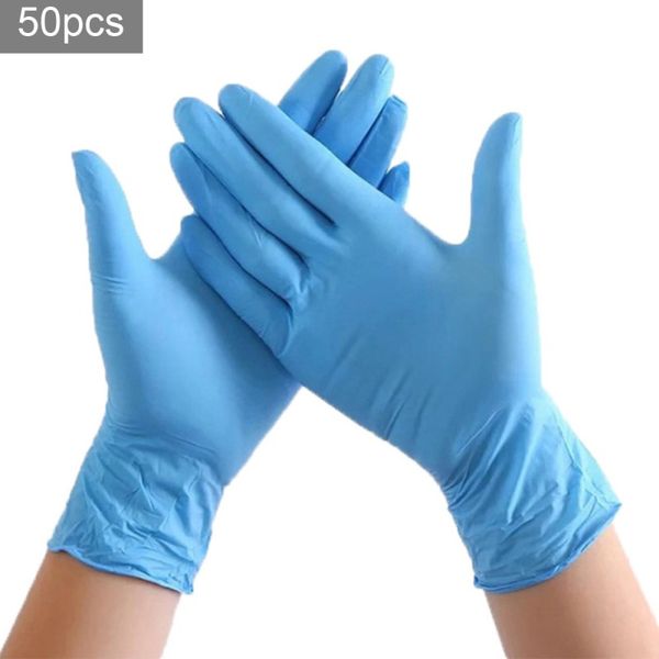 50pcs/set nitrile gloves grade waterproof allergy disposable work safety gloves universal home supplies
50pcs/set nitrile gloves grade waterproof allergy disposable work safety gloves universal home supplies